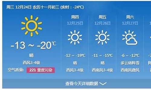 今天哈尔滨地区天气预报_哈尔滨今天天气预报素材